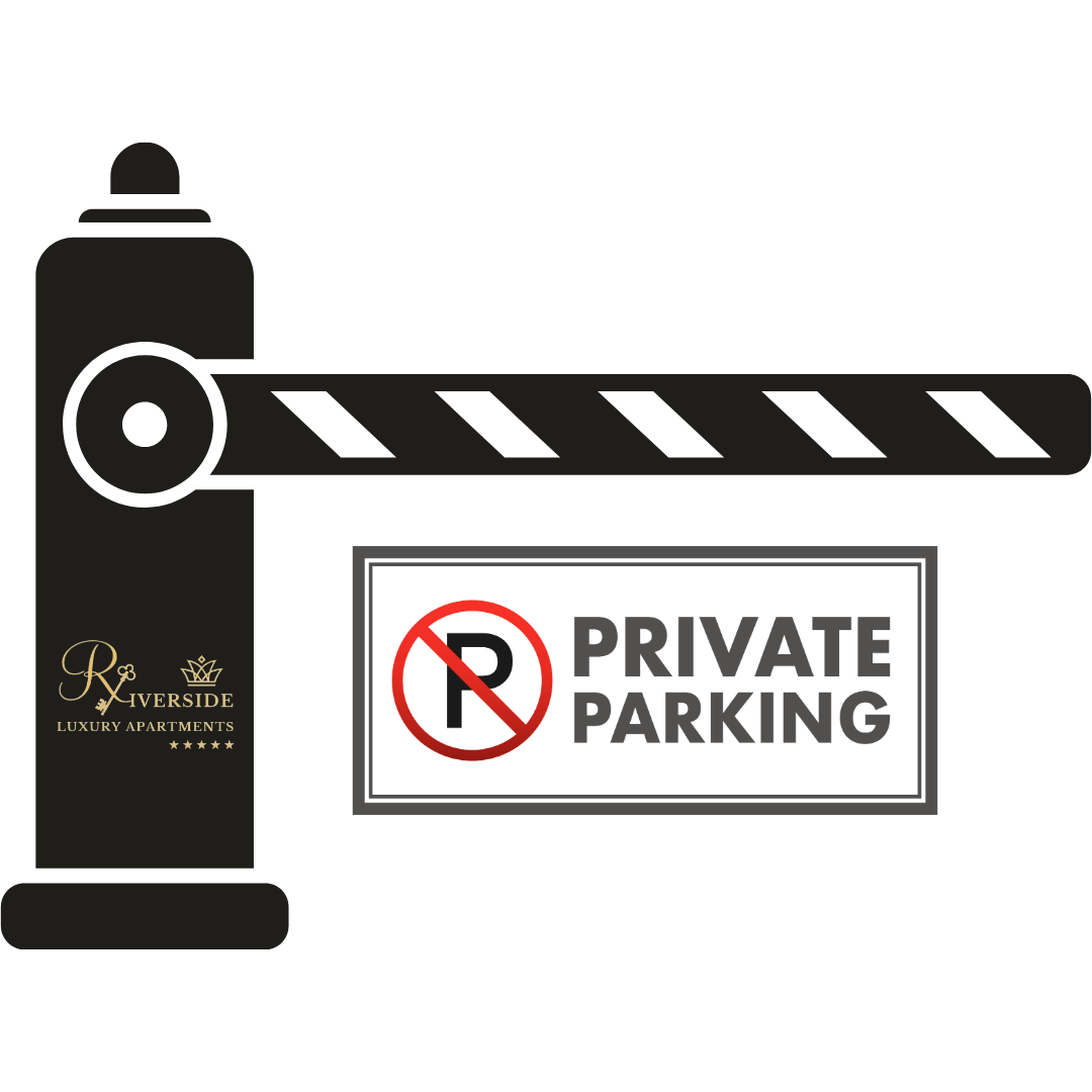 Free private parking